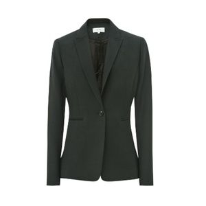 REISS Pinetta Jacket Single breasted Blazer in Olive Green